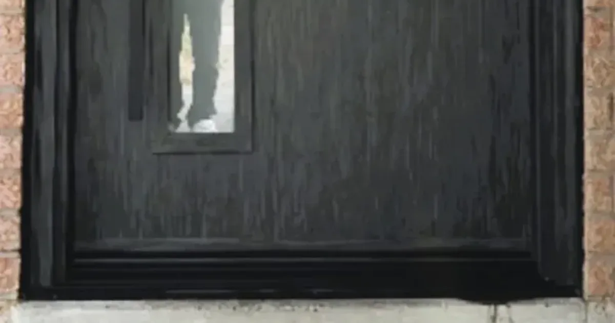 Front entry door security repair in Newmarket, Ontario